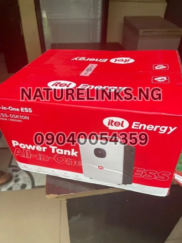 itel Power Tank With Solar Panel