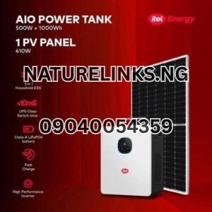 Itel Power Tank 500W Compact Solar Generator