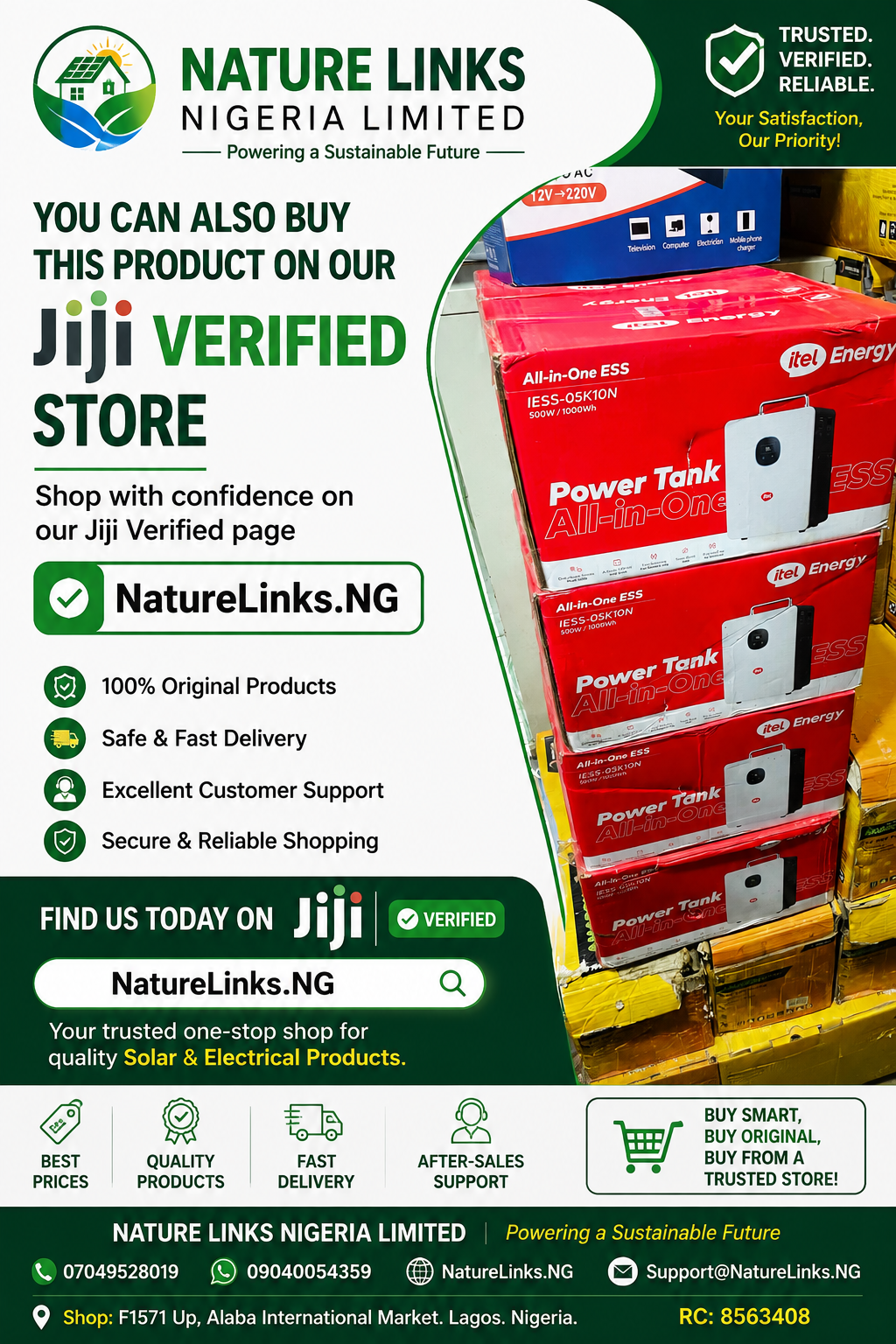 Itel power tank 