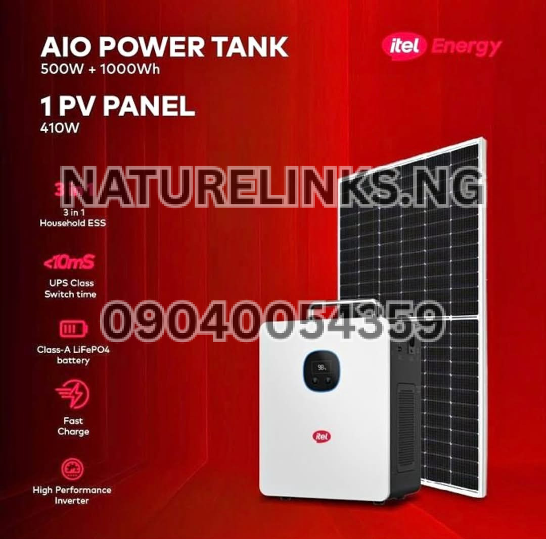 Itel Power Tank 1000Wh Pure Sine Wave Solar Generator - Image 13
