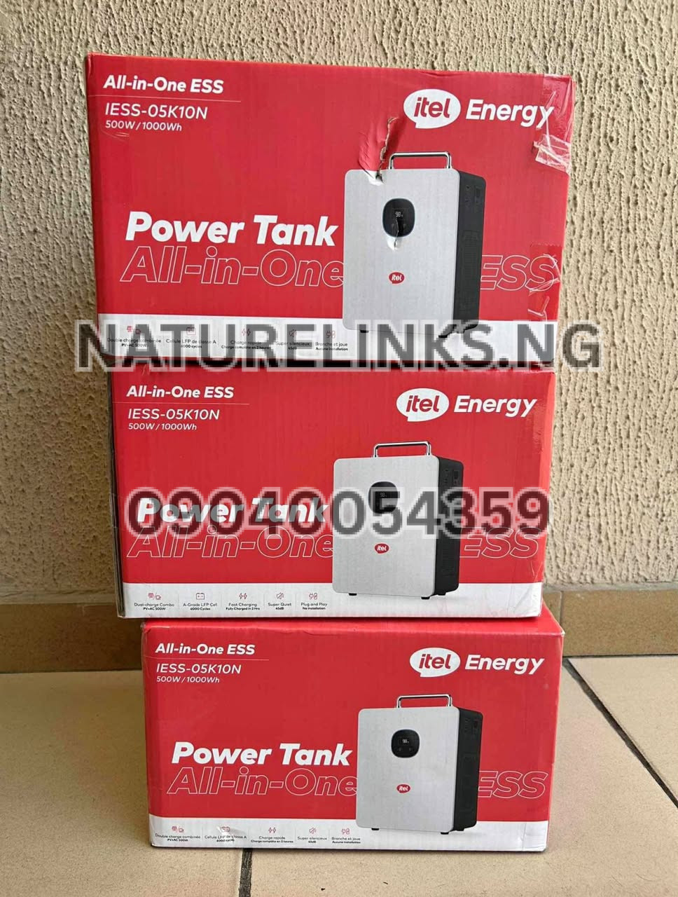 Itel Power Tank 500W with 1kWh Lithium Battery - Image 10