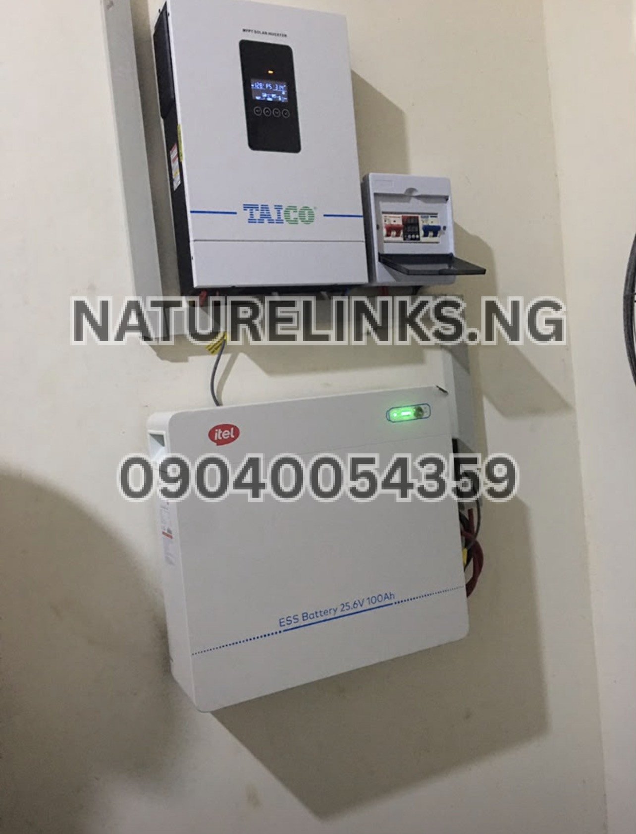 What voltage solar panel can Itel Power Tank use?