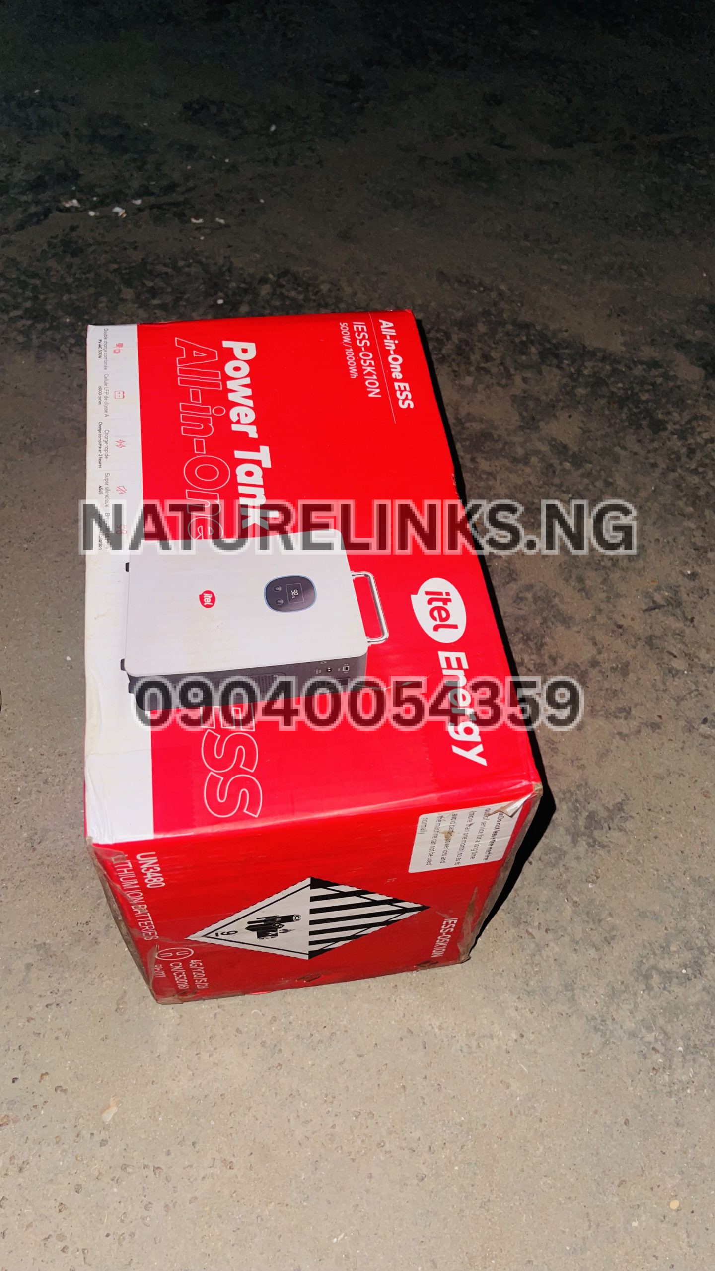 Itel Power Tank 8000W Price in Nigeria