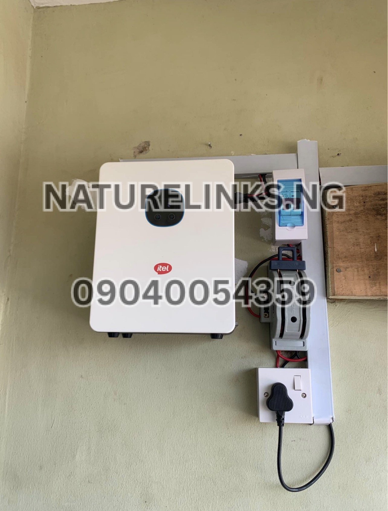 How long can Itel Power Tank run a CCTV system?