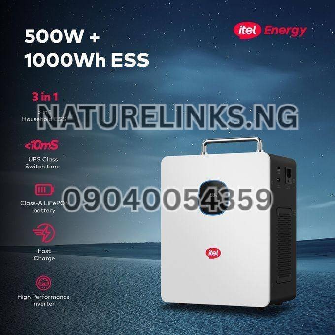 Itel Power Tank 500W Inverter + 1kWh LiFePO4 Battery - Image 10