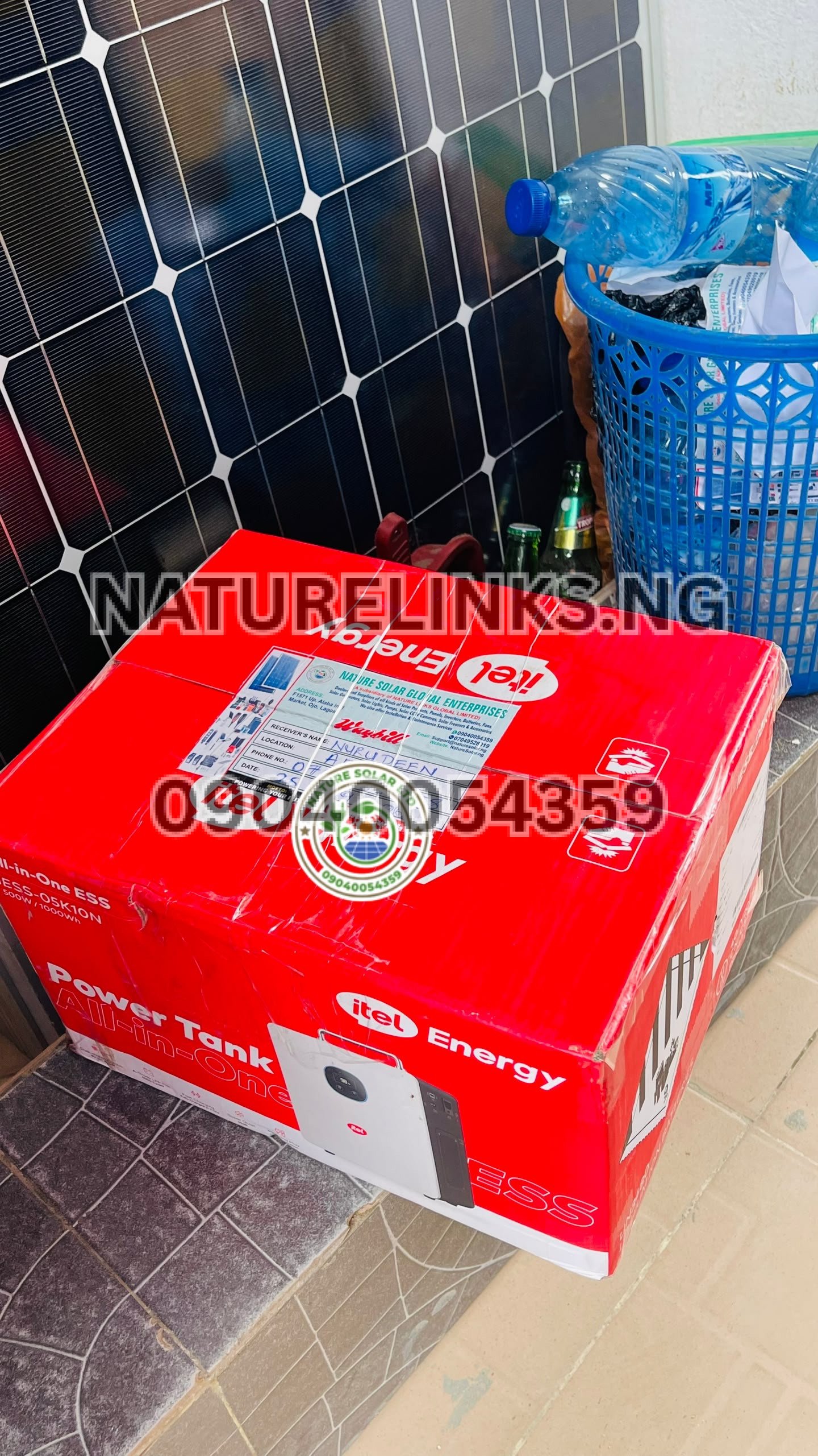 Power Tank for Load Shedding