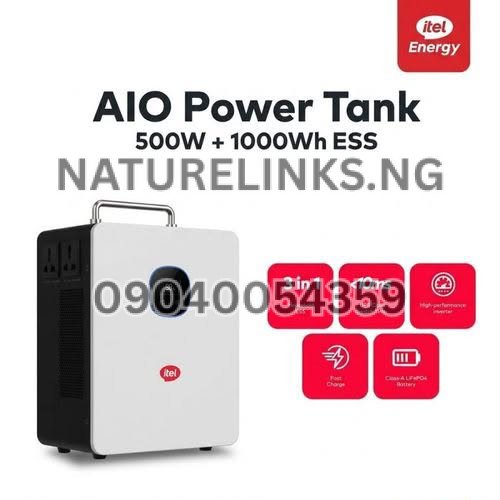 How many cycles does Itel Power Tank battery have?
