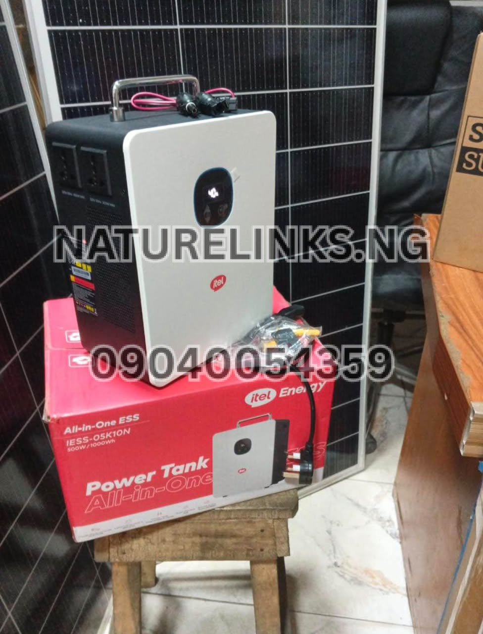 Can Itel Power Tank 500W Power Lights?