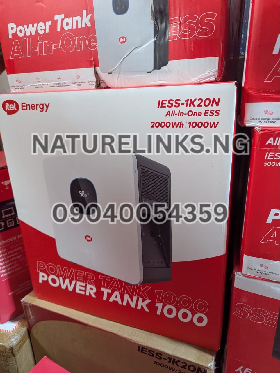 Itel Power Tank 1000 Solar Generator in Nigeria