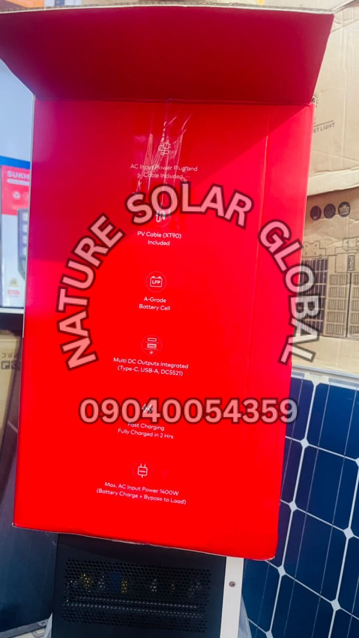 Itel Power Tank 1000 Portable Solar Generator