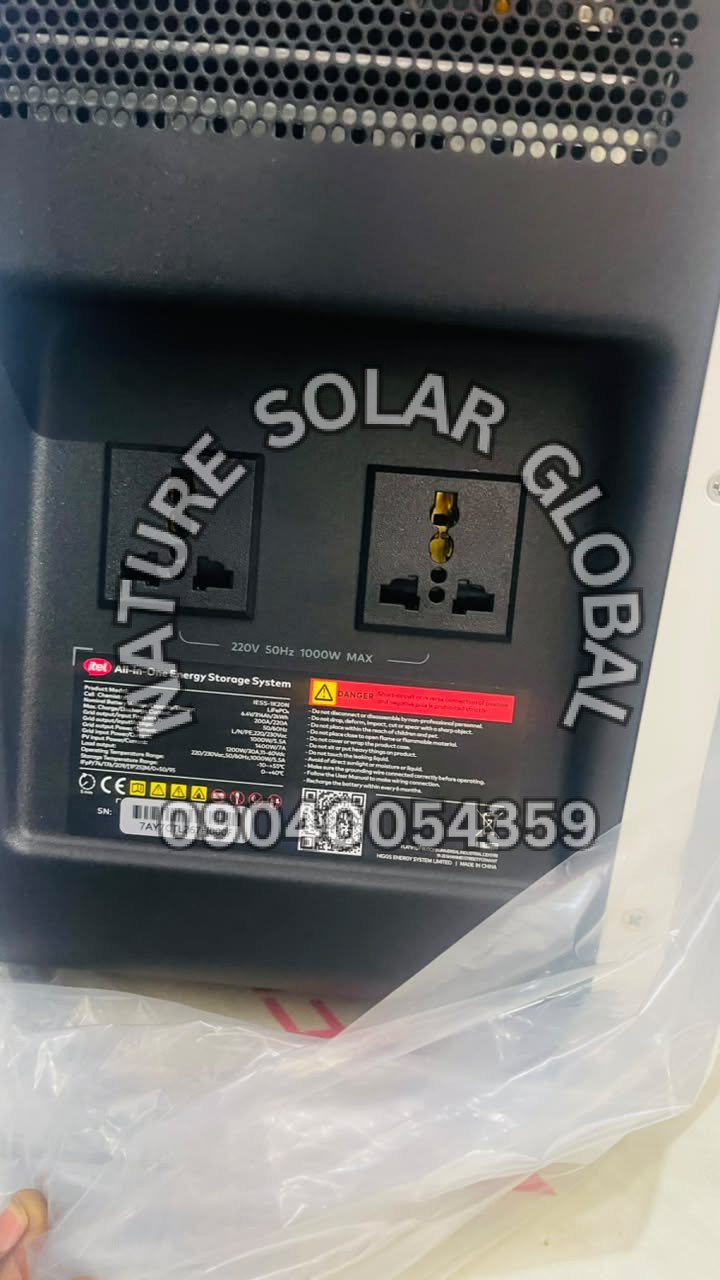 Itel Power Tank 1000 Portable Solar Generator