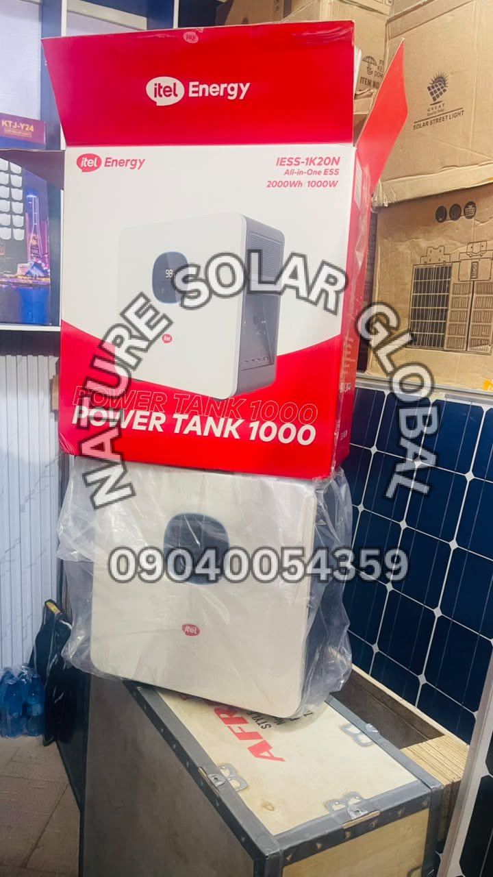 Itel Power Tank 1000 Solar Generator for Sale in Nigeria