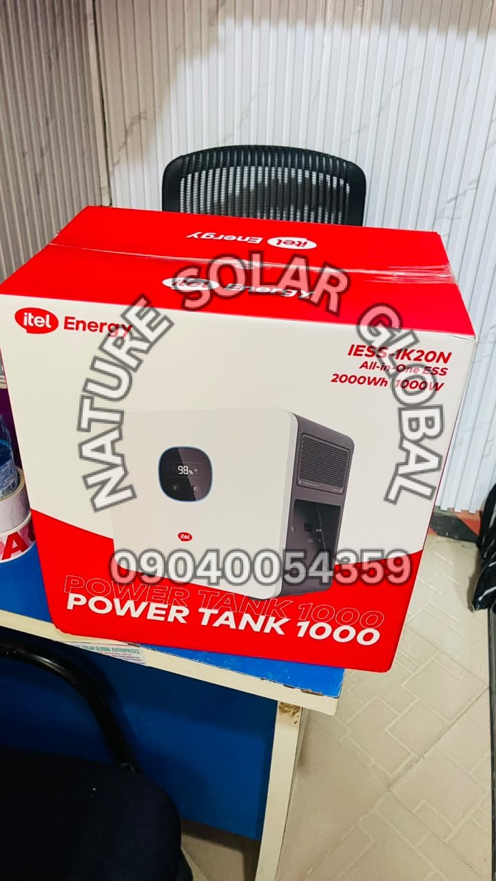 Itel Power Tank 1000W Solar Power Station in Nigeria
