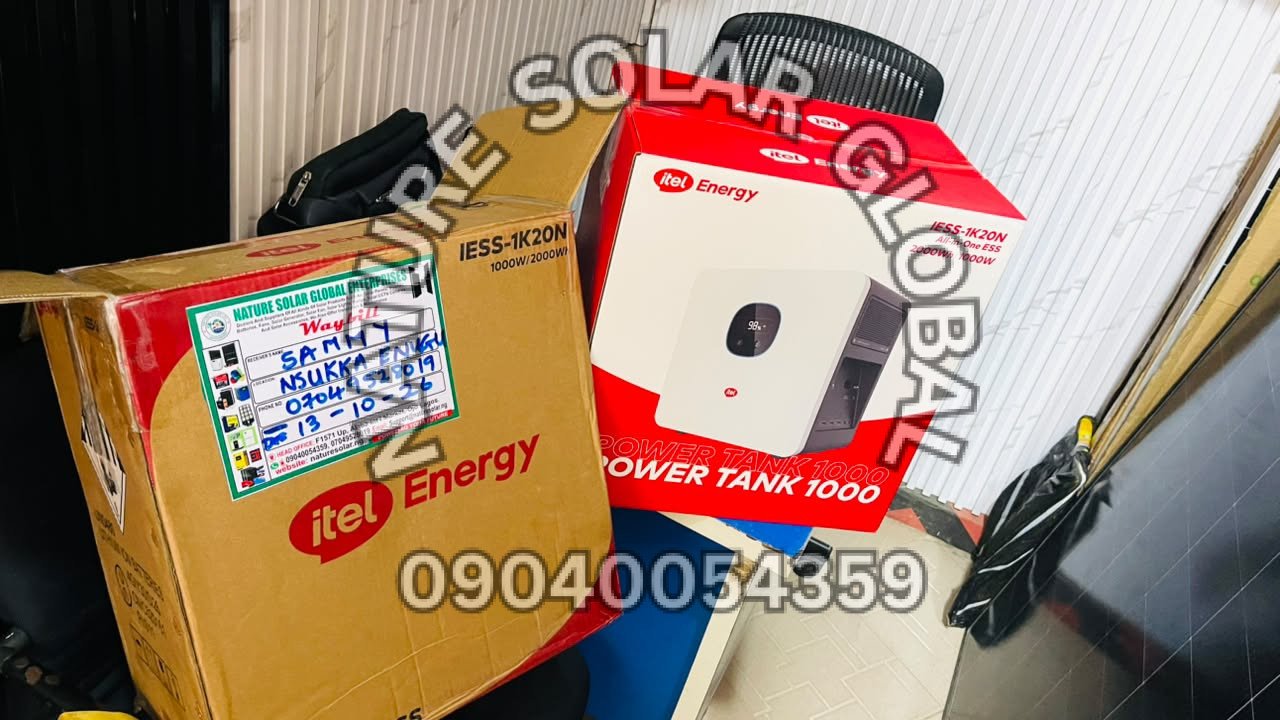 Itel Power Tank 2000Wh Solar Generator Price in Nigeria